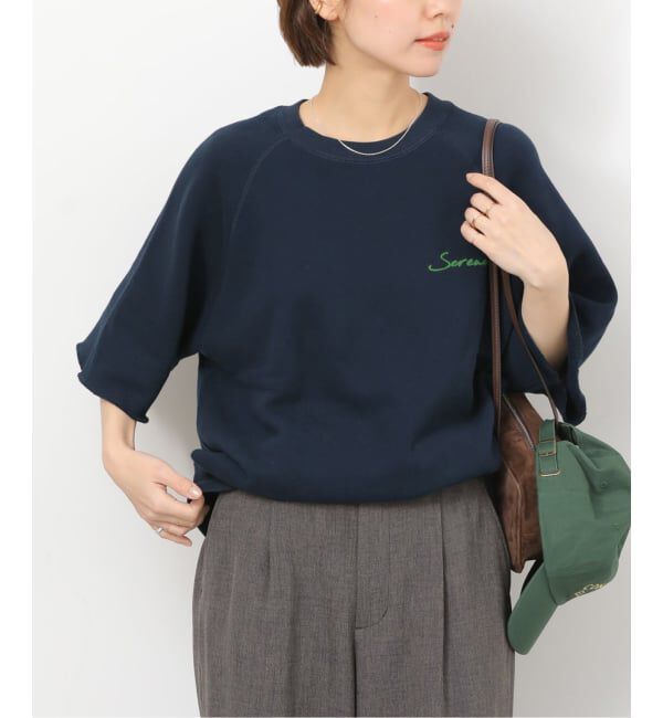 JOURNAL STANDARD relume「ハーフスリーブ刺繍ロゴスウェット」|スウェット・ジャージ|