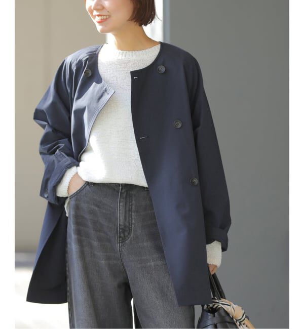 JOURNAL STANDARD relume「［洗濯機洗い可］ノーカラートレンチコート」|トレンチコート|