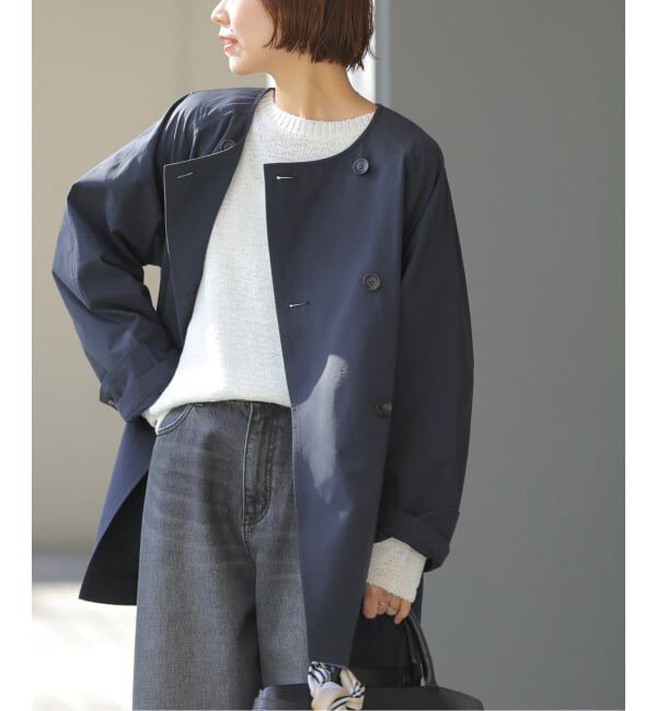 JOURNAL STANDARD relume「［洗濯機洗い可］ノーカラートレンチコート」|トレンチコート|