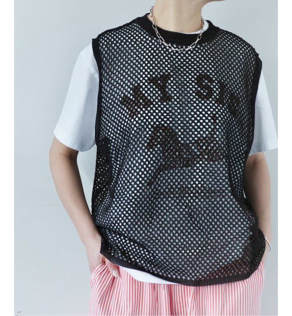 journal standard luxe「メッシュアミ ベスト」|ベスト・ジレ|