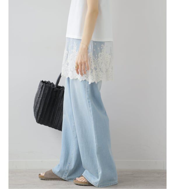 JOURNAL STANDARD relume「ストリングワイドデニム」|デニム|