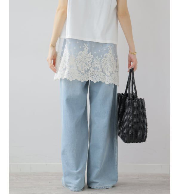 JOURNAL STANDARD relume「ストリングワイドデニム」|デニム|