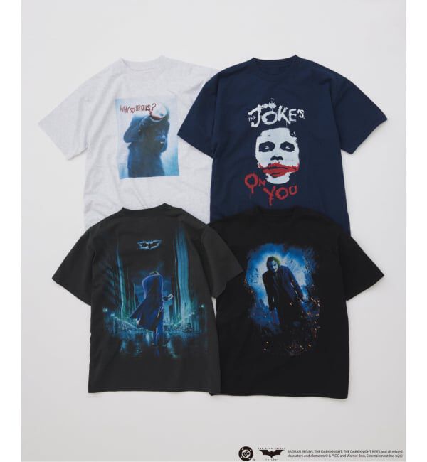 JOURNAL STANDARD「THE DARK KNIGHT / ダークナイト プリント 半袖 Tシャツ」|Tシャツ・カットソー|