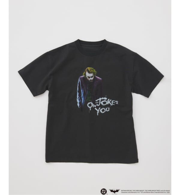JOURNAL STANDARD「THE DARK KNIGHT / ダークナイト プリント 半袖 Tシャツ」|Tシャツ・カットソー|ブラック A