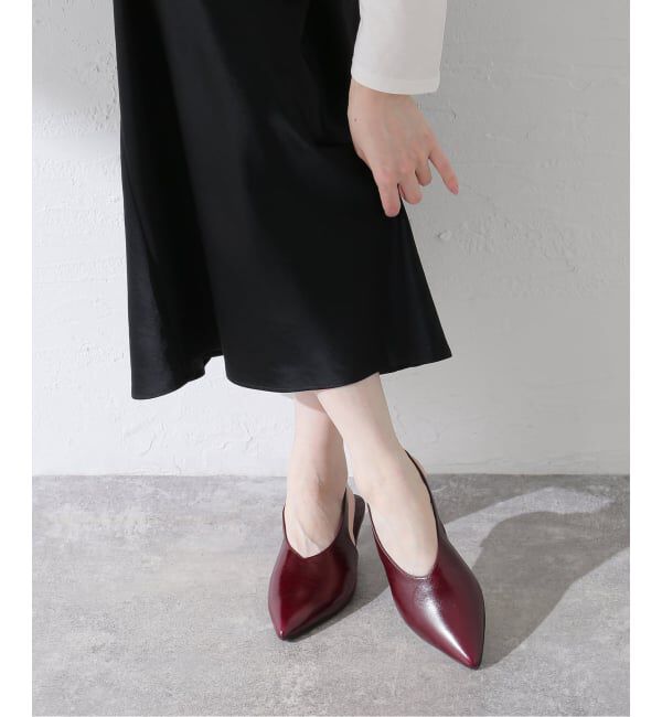 journal standard L'essage「【ALOHAS/アロハス】Eros Burgundy Leather Pumps：パンプス」|パンプス|