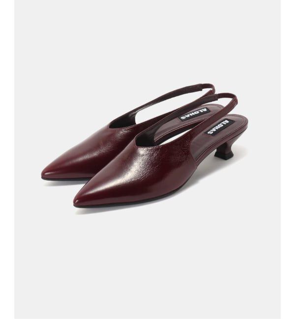 journal standard L'essage「【ALOHAS/アロハス】Eros Burgundy Leather Pumps：パンプス」|パンプス|
