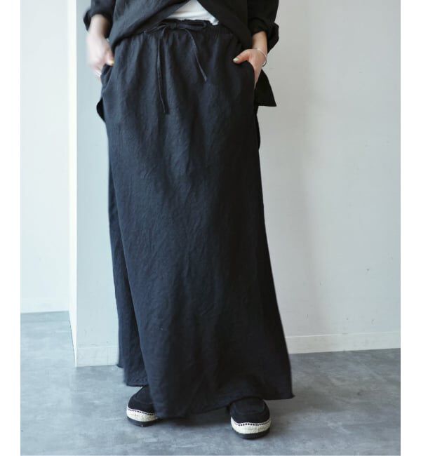journal standard luxe「フレンチリネンツイルスカート」|スカート|