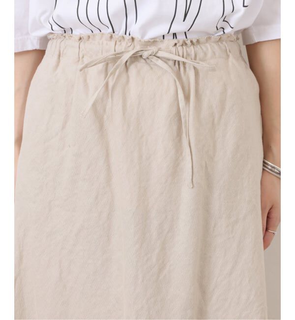 journal standard luxe「フレンチリネンツイルスカート」|スカート|