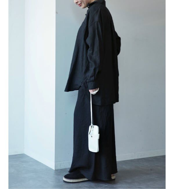 journal standard luxe「フレンチリネンツイルスカート」|スカート|
