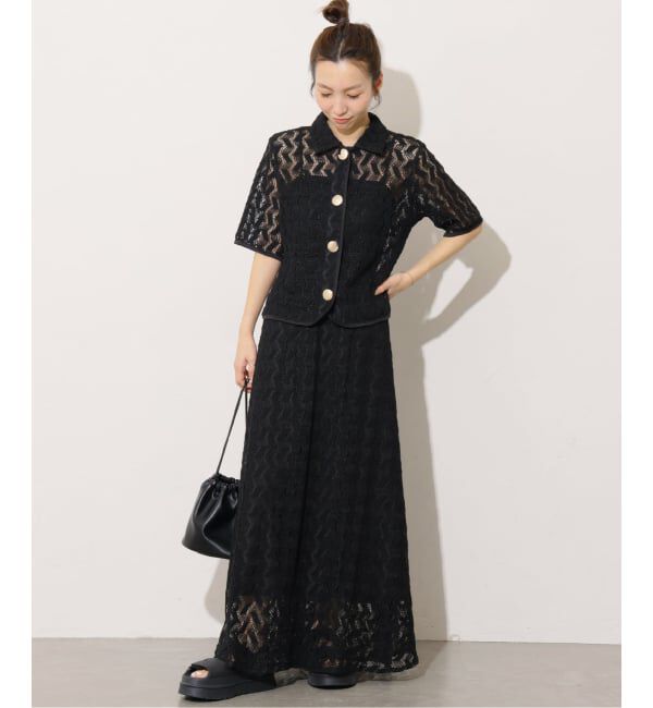 JOURNAL STANDARD relume「【TORRAZZO DONNA/トラッゾドンナ】ジオメトリックレーススカート」|スカート|