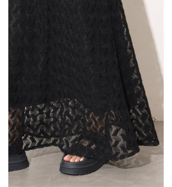JOURNAL STANDARD relume「【TORRAZZO DONNA/トラッゾドンナ】ジオメトリックレーススカート」|スカート|