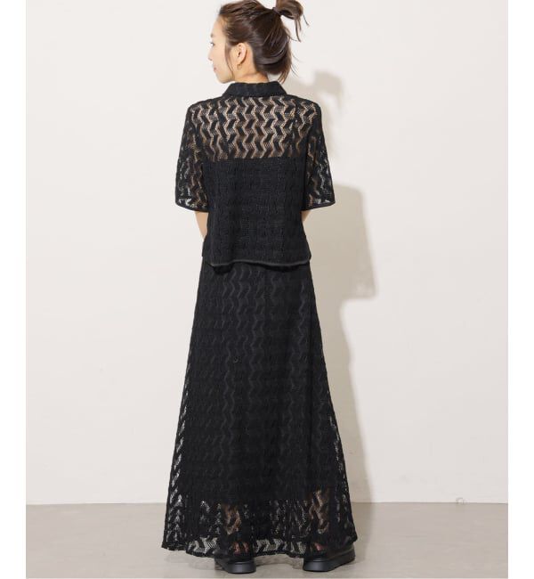JOURNAL STANDARD relume「【TORRAZZO DONNA/トラッゾドンナ】ジオメトリックレーススカート」|スカート|