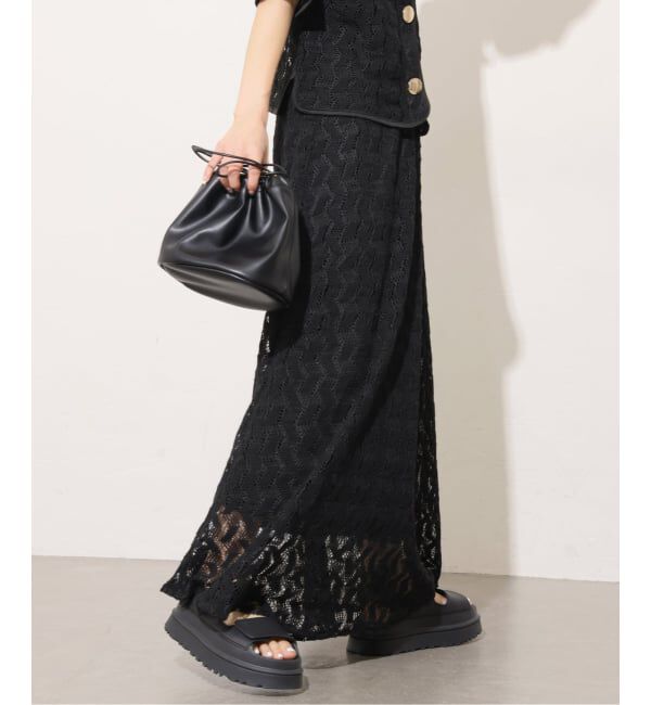 JOURNAL STANDARD relume「【TORRAZZO DONNA/トラッゾドンナ】ジオメトリックレーススカート」|スカート|