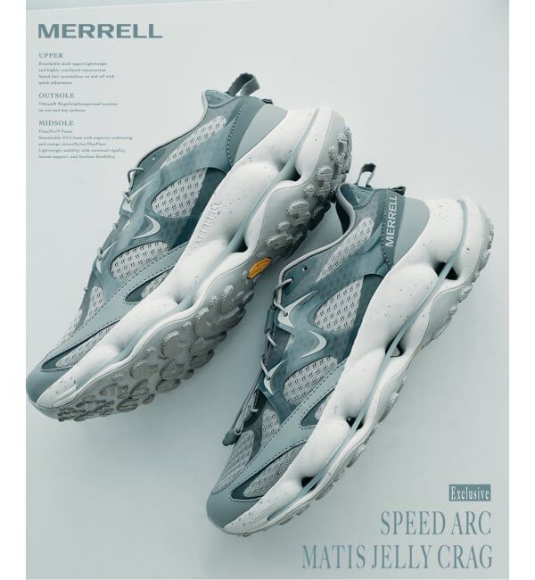 JOURNAL STANDARD relume「【国内販路限定】MERRELL / メレル スピード アーク マティス  "Jelly"」|スニーカー|グレーA