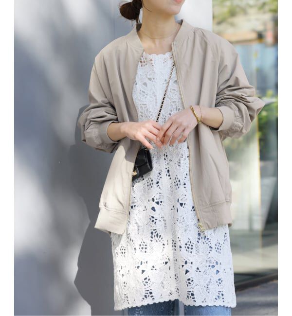 JOURNAL STANDARD relume「《追加》［手洗い可］ウォッシャブルナイロンダブルジップMA-1」|ブルゾン・スタジャン|