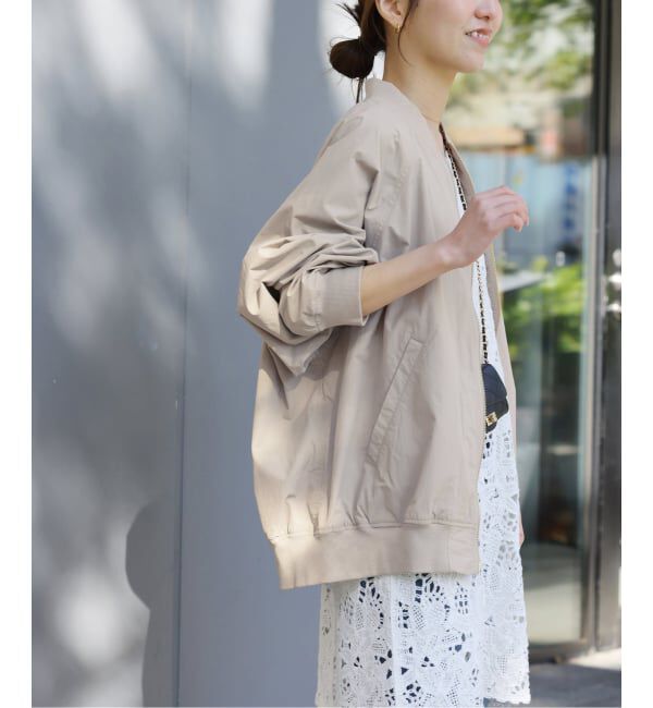 JOURNAL STANDARD relume「《追加》［手洗い可］ウォッシャブルナイロンダブルジップMA-1」|ブルゾン・スタジャン|