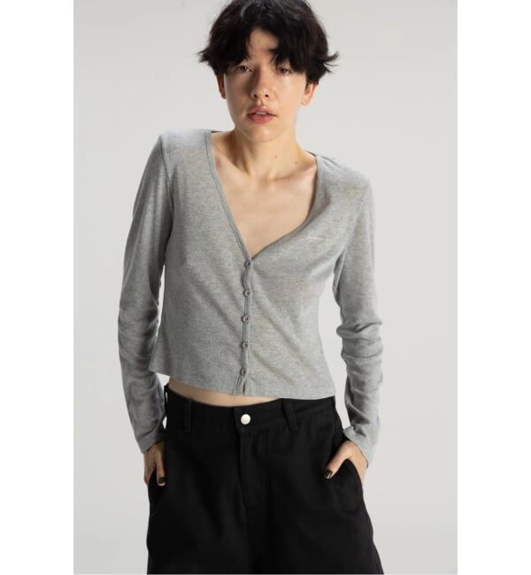 Oriens JOURNAL STANDARD「【irojikake/イロジカケ】 HEART WARM CARDIGAN」|カーディガン|グレー