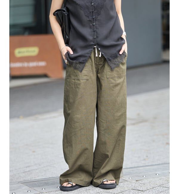JOURNAL STANDARD「コットンリネン EASY Utility パンツ」|その他|