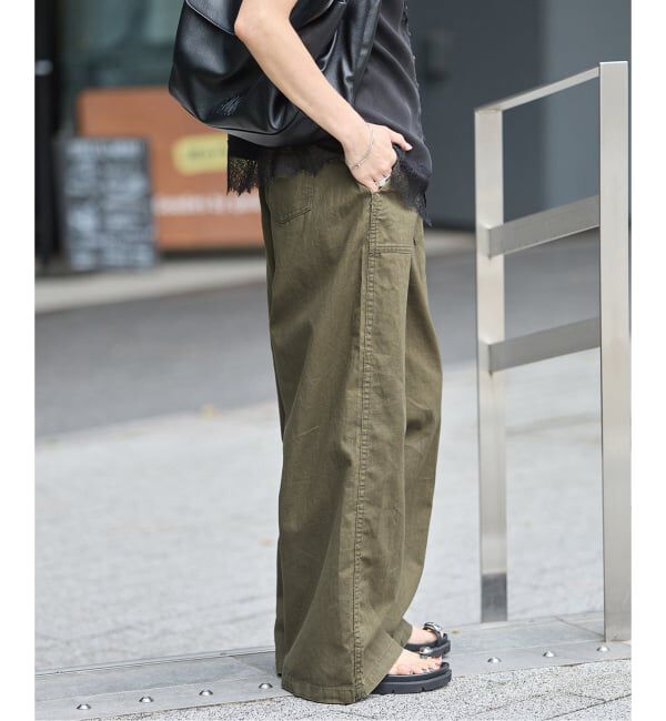 JOURNAL STANDARD「コットンリネン EASY Utility パンツ」|その他|
