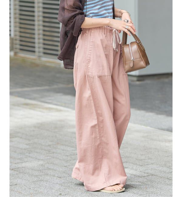 JOURNAL STANDARD「コットンリネン EASY Utility パンツ」|その他|