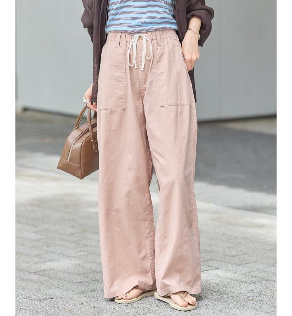 JOURNAL STANDARD「コットンリネン EASY Utility パンツ」|その他|
