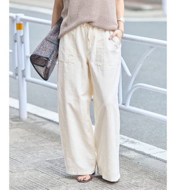 JOURNAL STANDARD「コットンリネン EASY Utility パンツ」|その他|