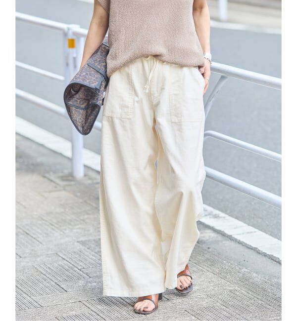 JOURNAL STANDARD「コットンリネン EASY Utility パンツ」|その他|