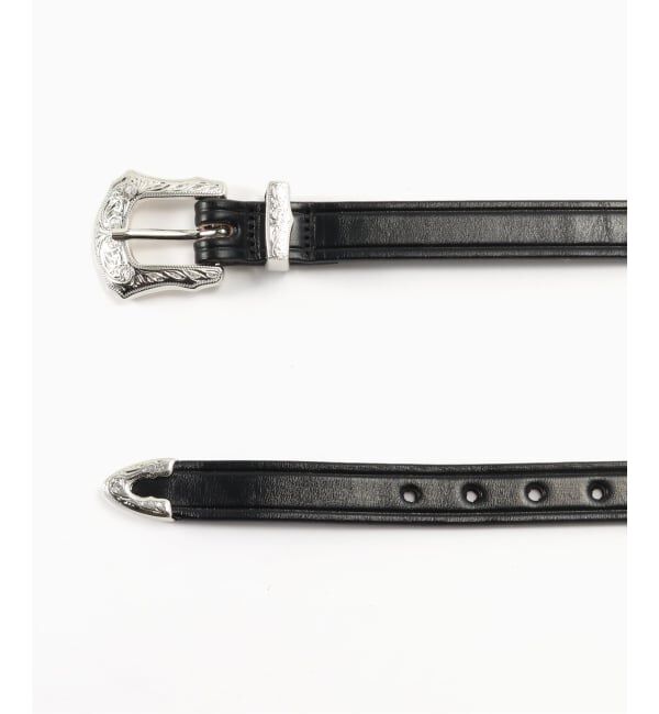 JOURNAL STANDARD「TORY LEATHER / トリーレザー 3/4 NARROW WESTERN BELT」|ベルト|