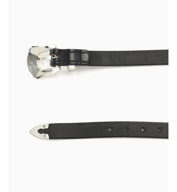 JOURNAL STANDARD「TORY LEATHER / トリーレザー 3/4 NARROW WESTERN BELT」|ベルト|