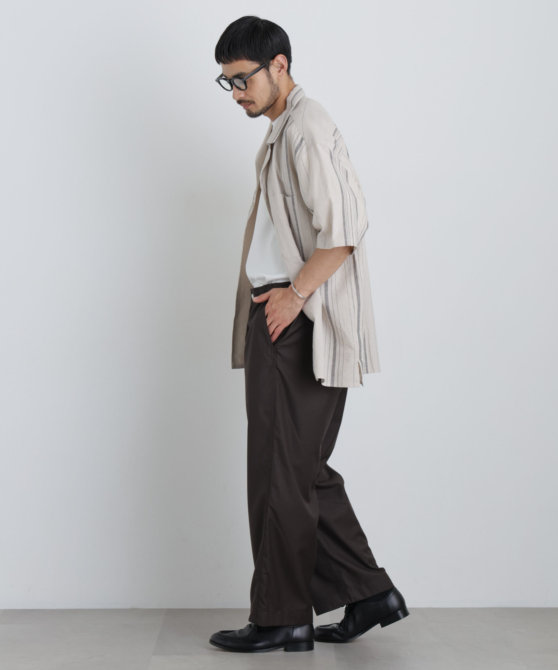 NANO universe「Dickies/別注 Wide Easy Pants」|チノ|
