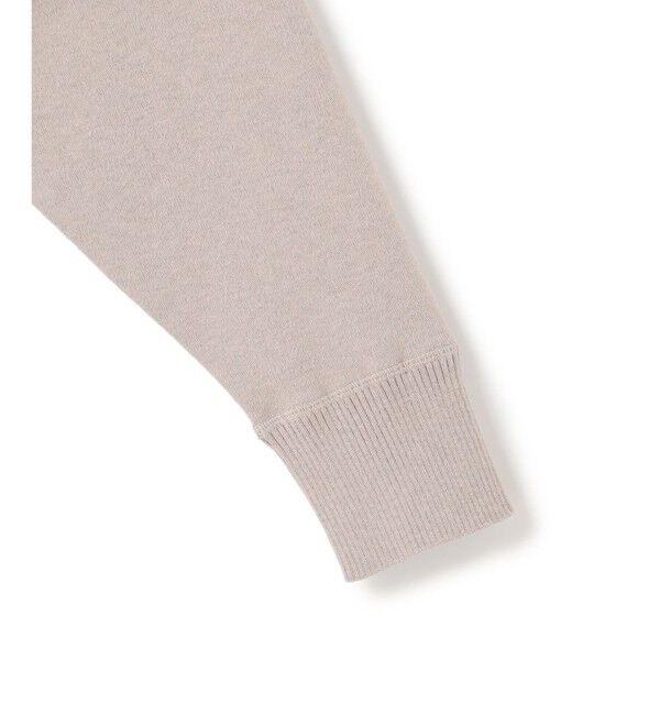 BEIGE,「【洗える・Precious掲載】TAFT / コットンカシミヤスウェットニットトップス」|ニット・セーター|