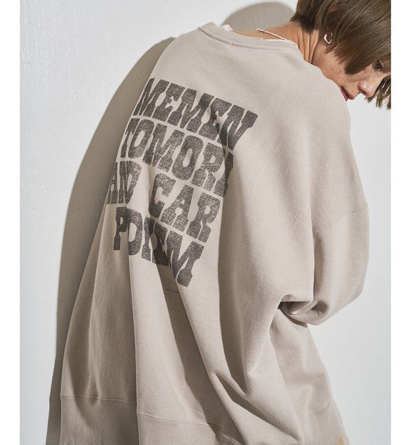GEMINI「【GEMINI】オーバーバックプリントスウェット」|Tシャツ・カットソー|
