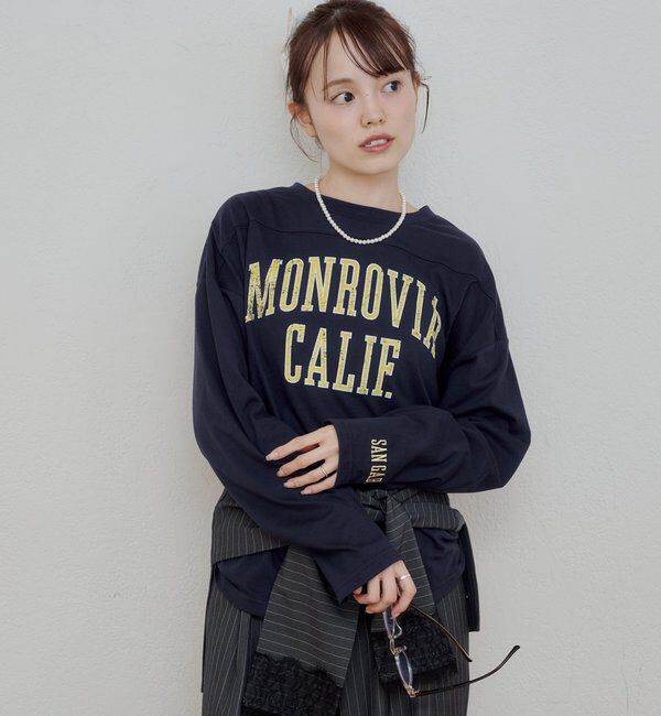  「カレッジロゴロンT」|Tシャツ・カットソー|