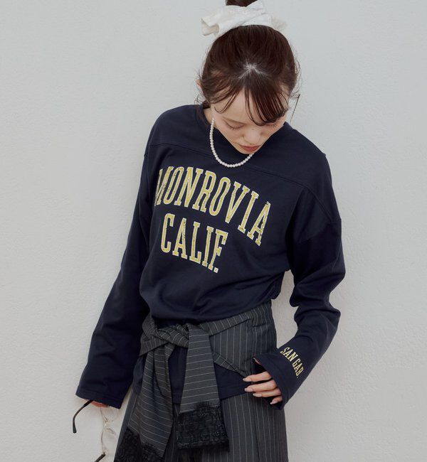  「カレッジロゴロンT」|Tシャツ・カットソー|