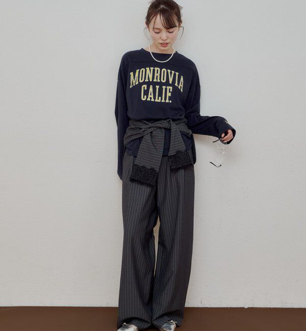  「カレッジロゴロンT」|Tシャツ・カットソー|