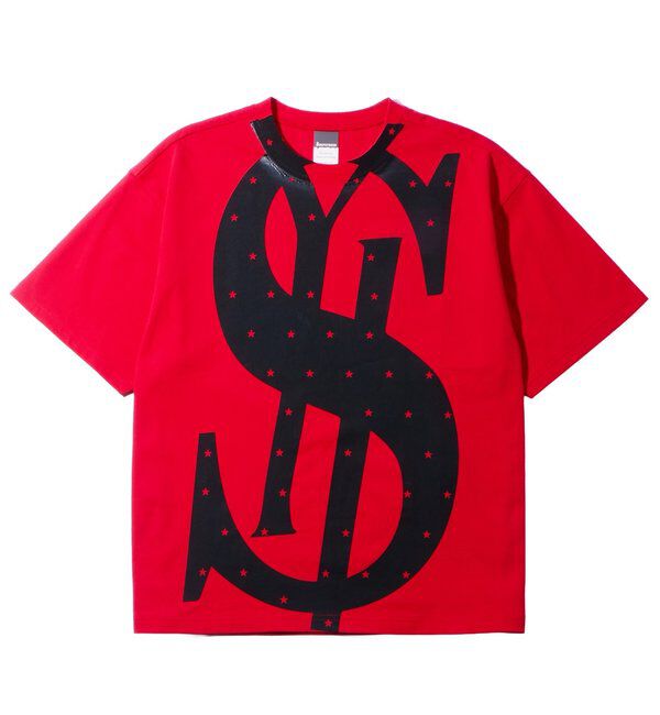  「【Sourcream】SOUR ＄LOGO TEE」|Tシャツ・カットソー|レッド