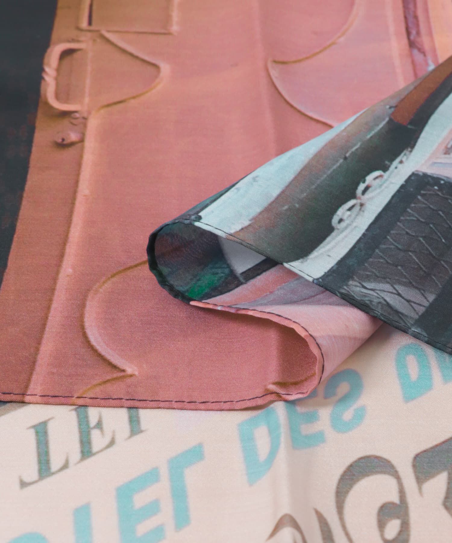 URBAN RESEARCH DOORS「LY　POSTCARD SCARF」|バンダナ・スカーフ|