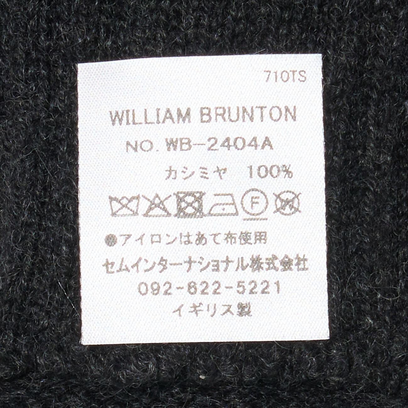  「WILLIAM BRUNTON ARAN WRIST WARMER」|手袋|