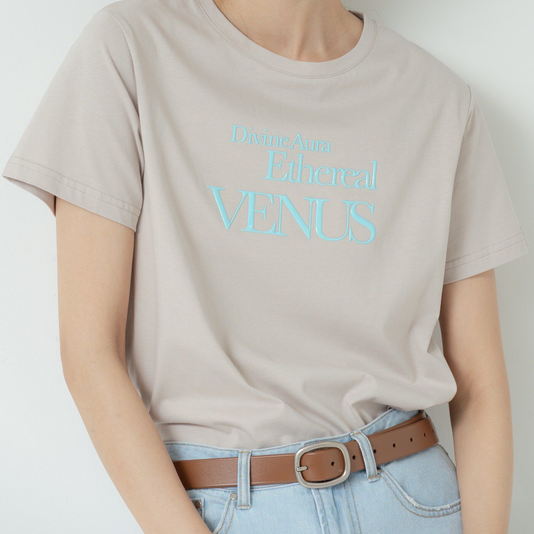 GALLEST「タイポグラフィTシャツ【接触冷感】」|Tシャツ・カットソー|