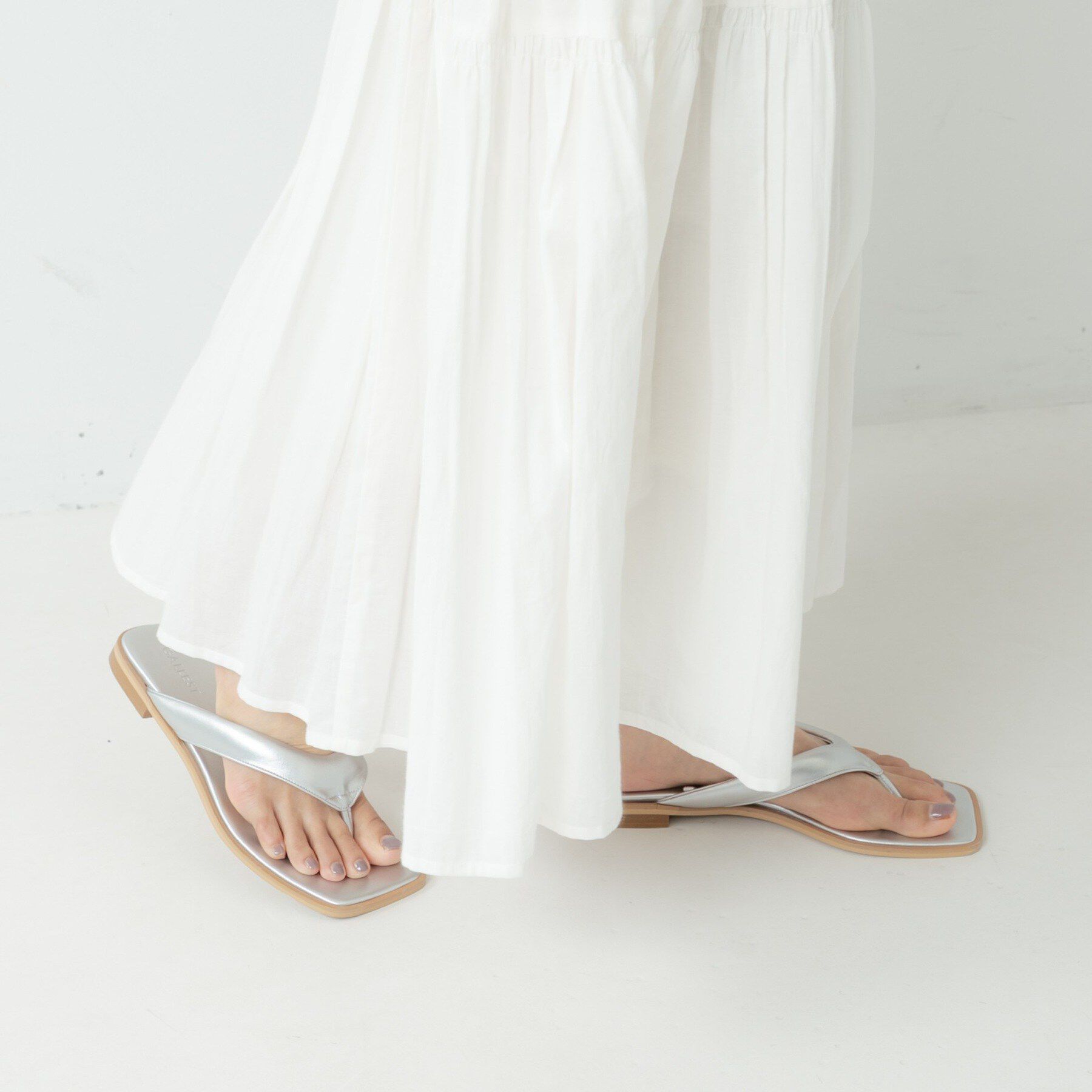 GALLEST「コットンロングスカート」|スカート|