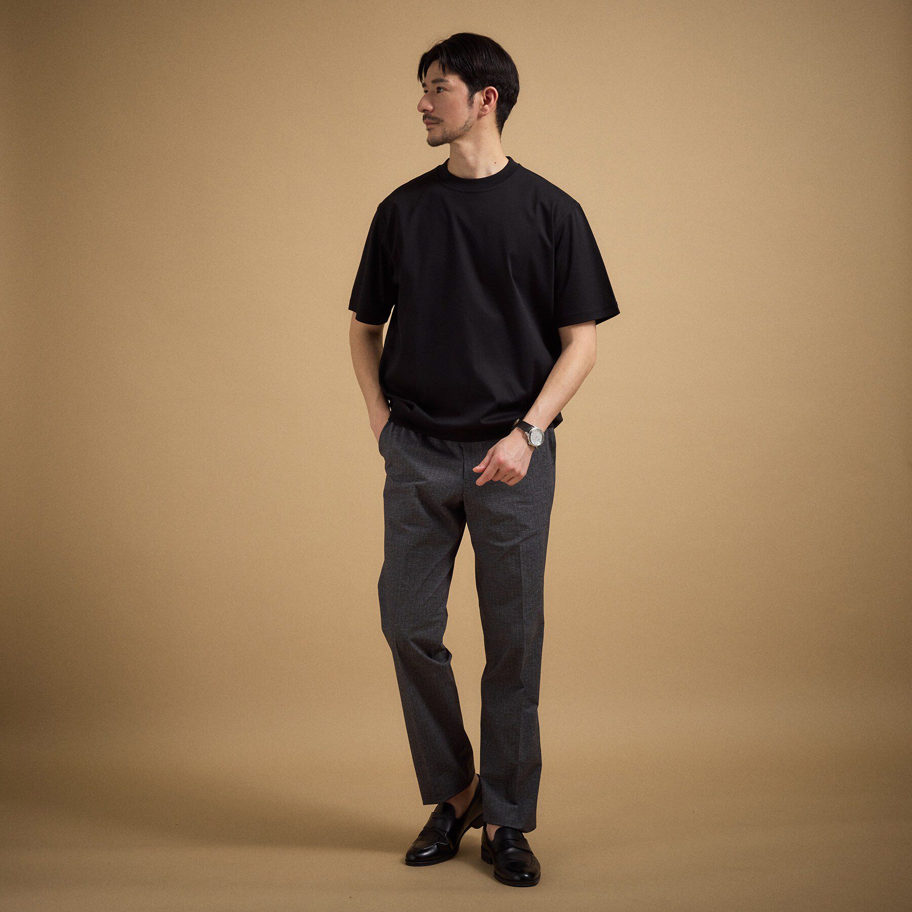 TAKEO KIKUCHI「【接触冷感】アイスクリアコットン Tシャツ」|Tシャツ・カットソー|