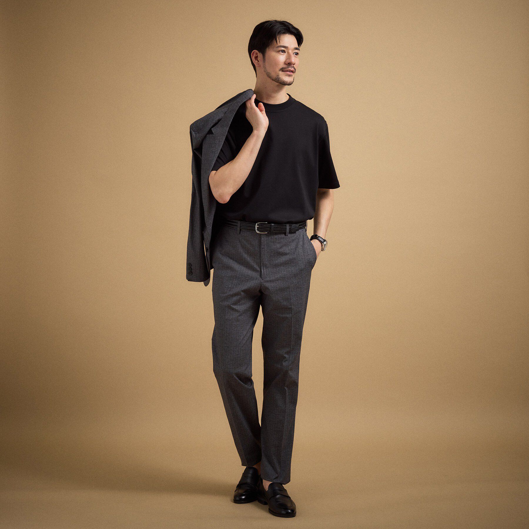 TAKEO KIKUCHI「【接触冷感】アイスクリアコットン Tシャツ」|Tシャツ・カットソー|