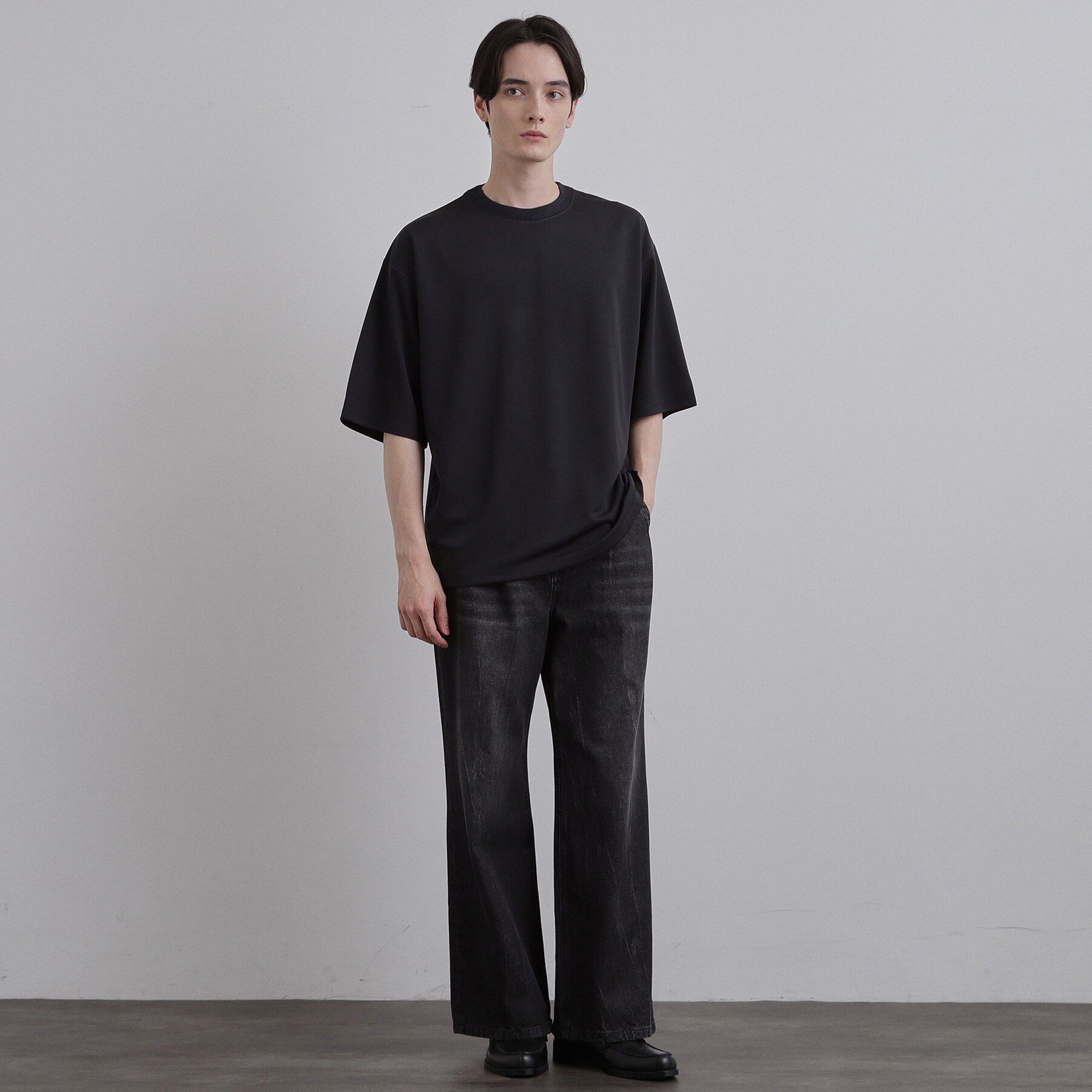 tk.TAKEO KIKUCHI「【接触冷感】配色ダンボールカットソー」|Tシャツ・カットソー|