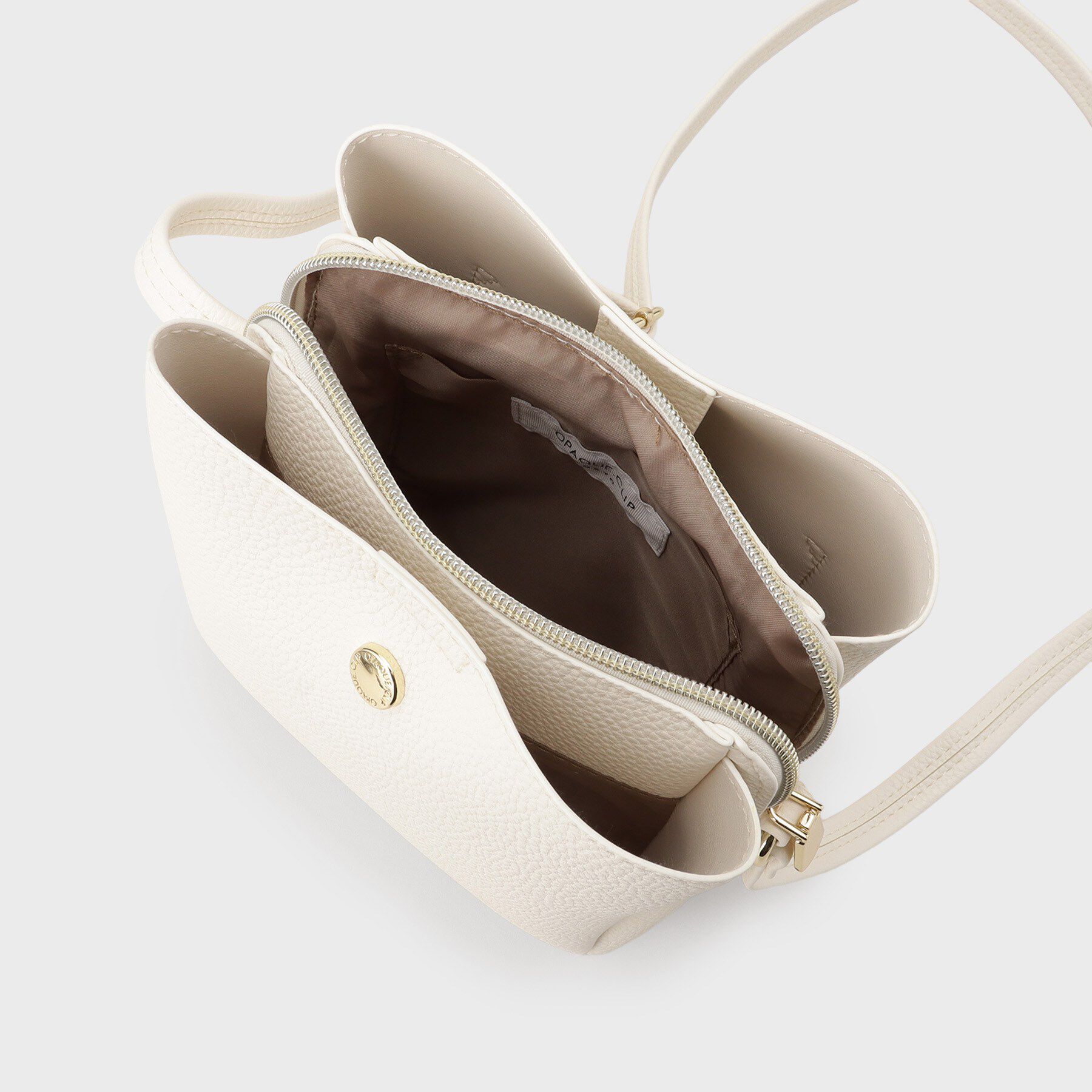 OPAQUE.CLIP「【軽量／3層収納／長さ調整可】合皮ミニショルダー」|ショルダー・メッセンジャー|
