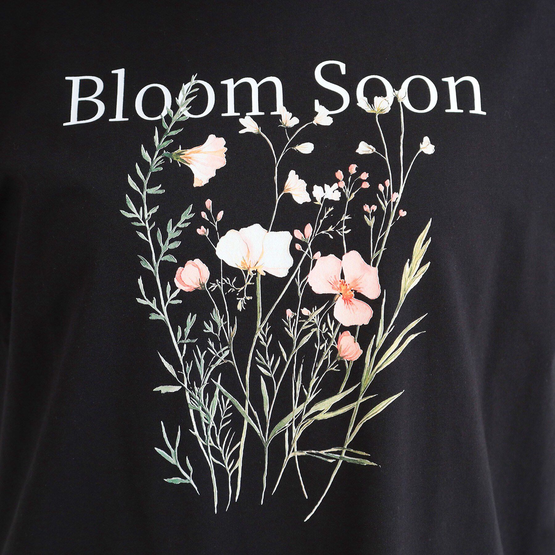 SHOO･LA･RUE「【ひんやり/洗濯機可/S-LL】夏に快適サラサラ感 大人のひんやりプリントTシャツ」|Tシャツ・カットソー|