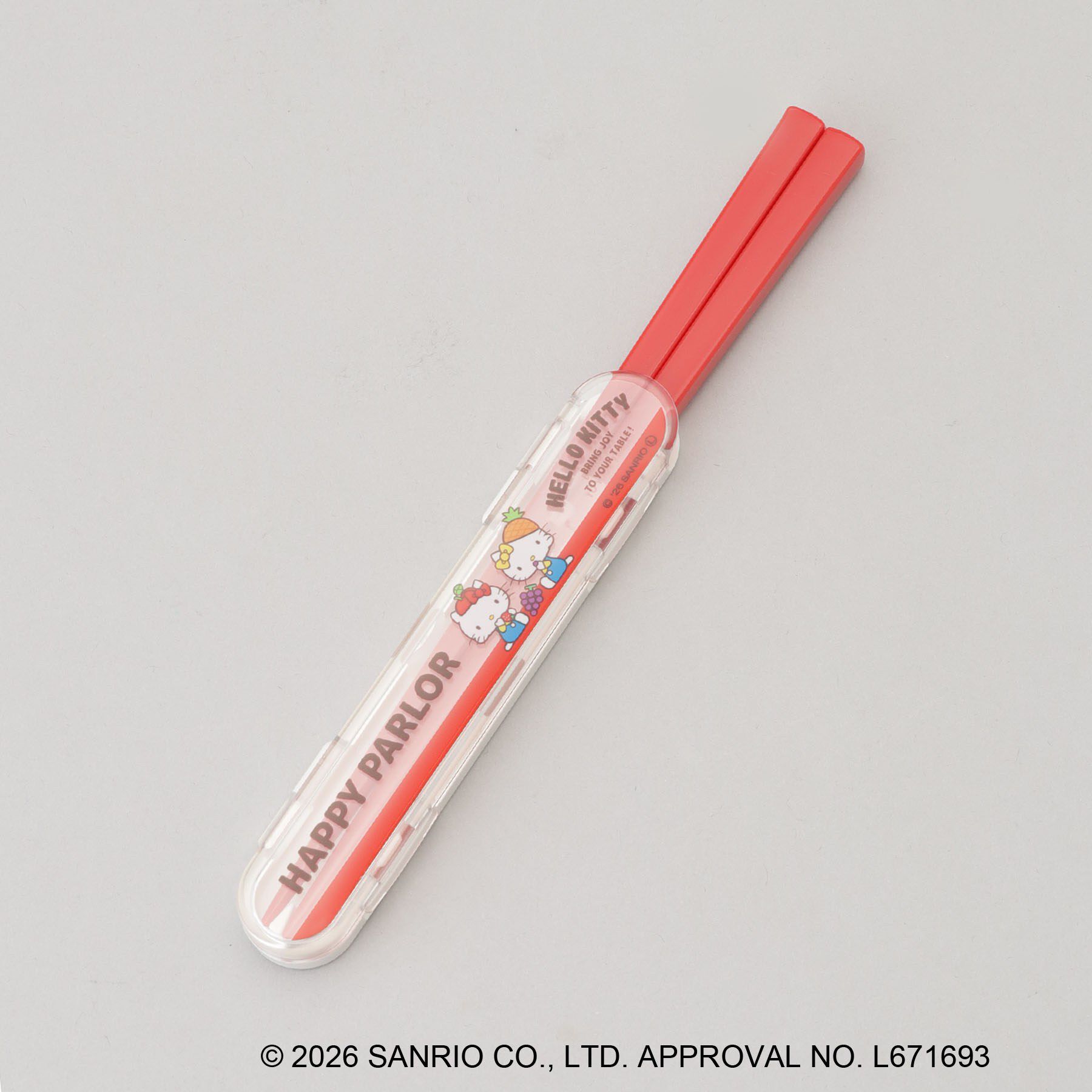 212 KITCHEN STORE「音の鳴らないハーフ箸箱 18cm HELLO KITTY ＜Sanrio サンリオ＞」|その他|