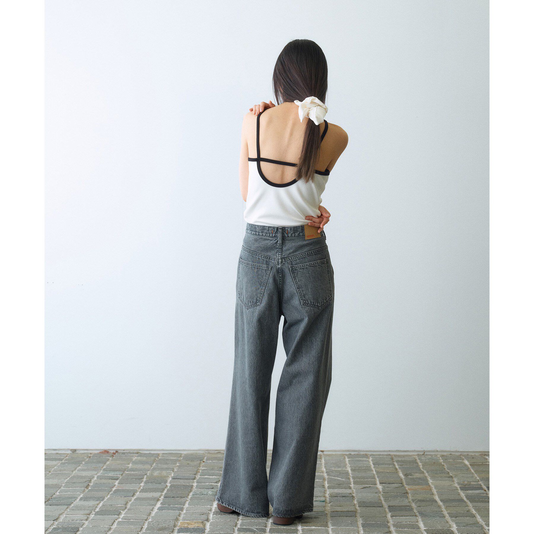 CODE A「【Cup-in】design cut camisole」|キャミソール|