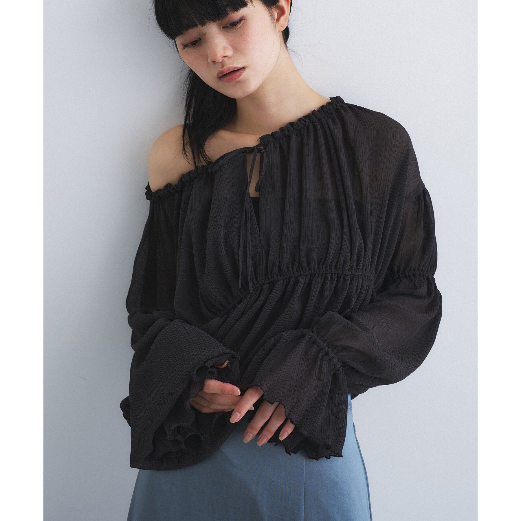 CODE A「off－shoulder blouse」|シャツ・ブラウス|