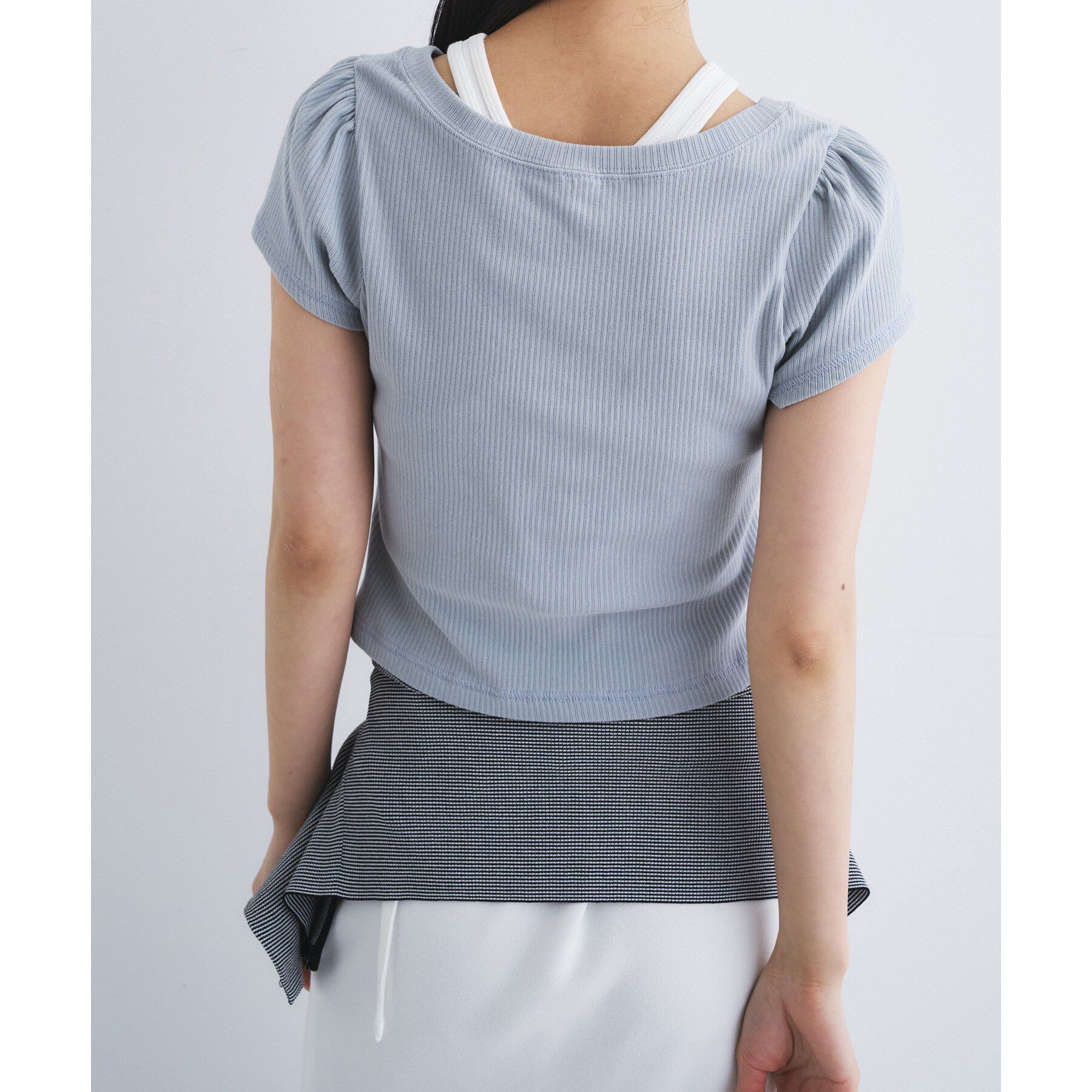 CODE A「M everyday rib button tee」|Tシャツ・カットソー|