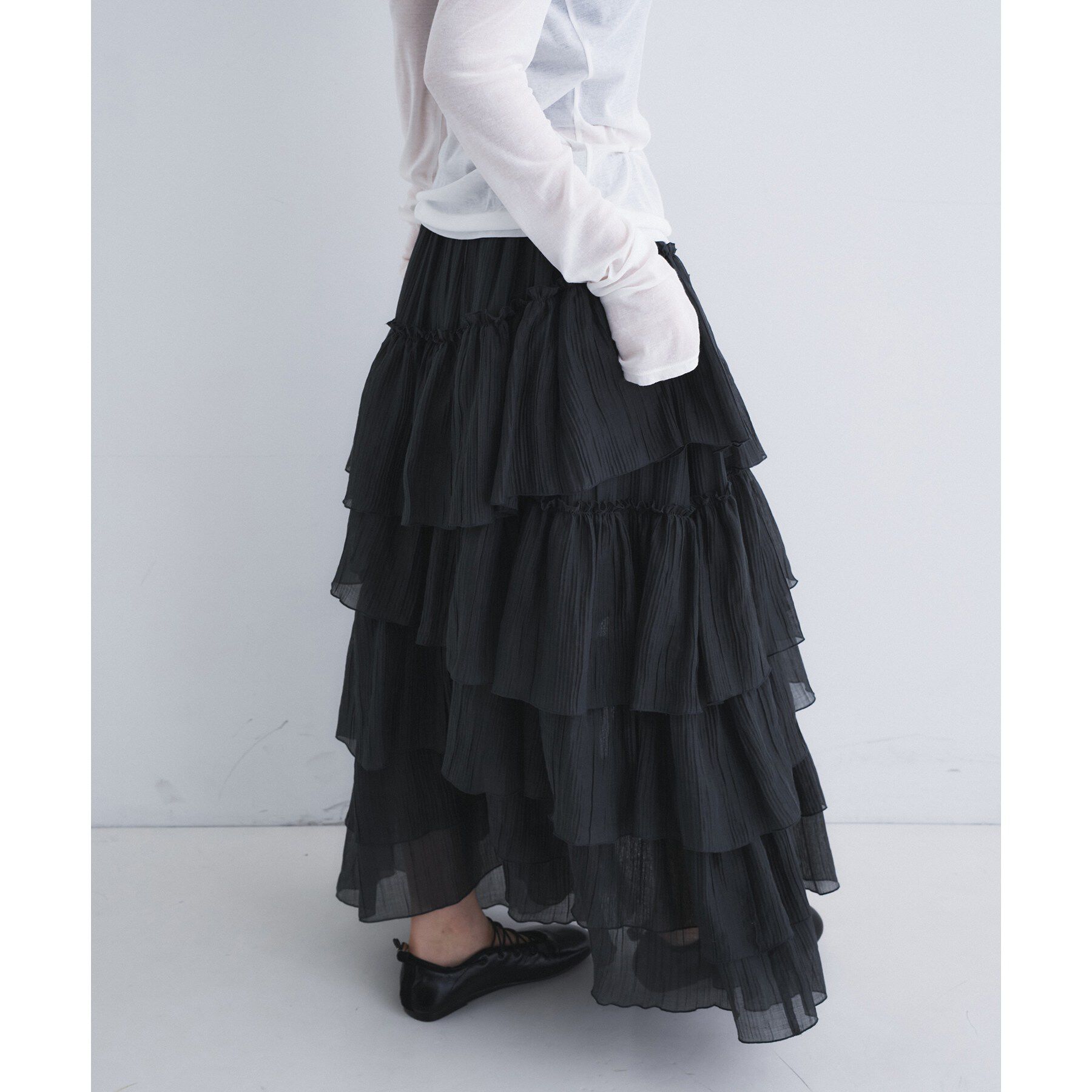CODE A「M dramatic skirt」|スカート|